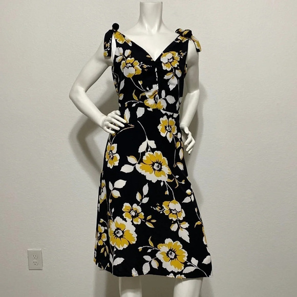 Koton Floral Patterned Dress Size 8 - Picture 2 of 8